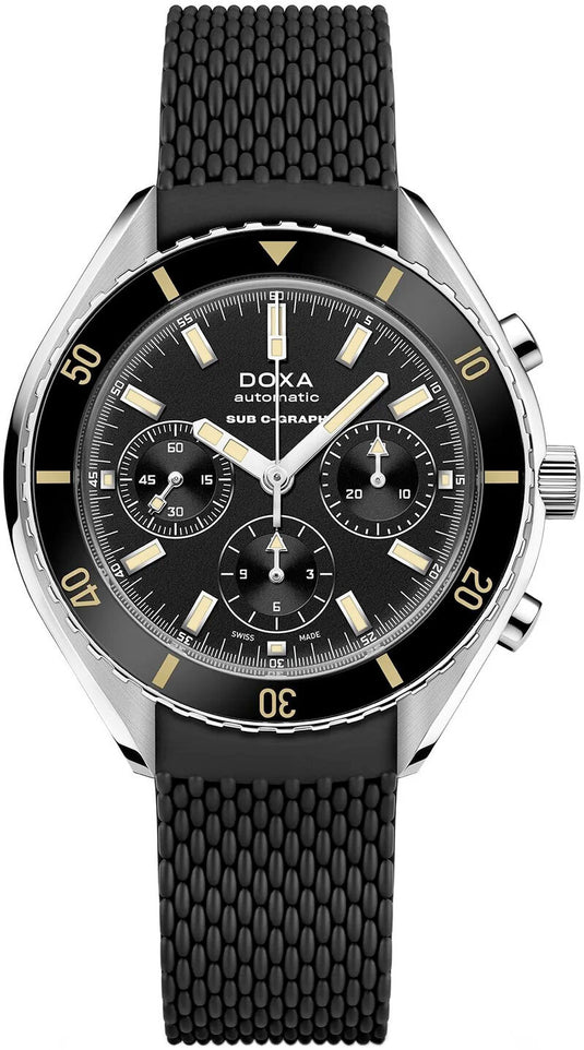 DOXA Sub 200 C-Graph Sharkhunter 798.10.101.20 on Strap