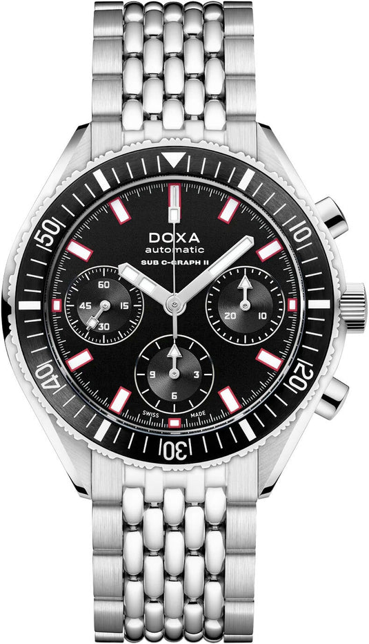 DOXA Sub 200 C-Graph II Sharkhunter 797.10.101.10 on Bracelet