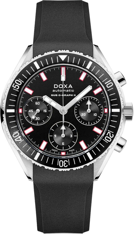 DOXA Sub 200 C-Graph II Sharkhunter 797.10.101.20 on Strap