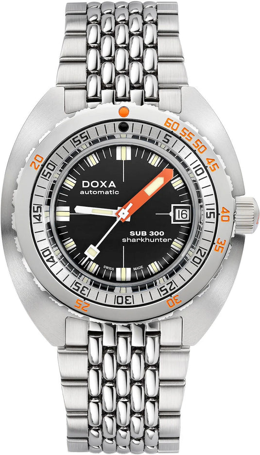 DOXA Sub 300 Sharkhunter 821.10.101.10 on Bracelet