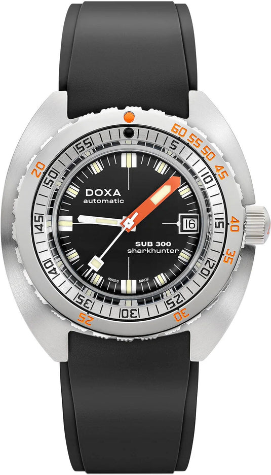 DOXA Sub 300 Sharkhunter 821.10.101.20 on Strap