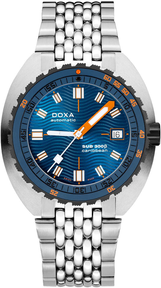 DOXA Sub 300β Caribbean 830.10.201.10 on Bracelet