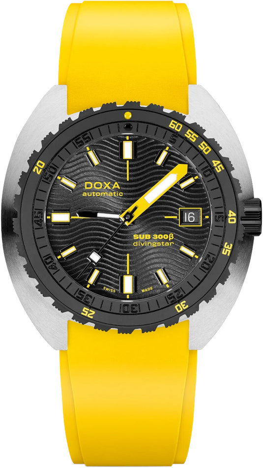 DOXA Sub 300β Divingstar 830.10.361.31 on Strap