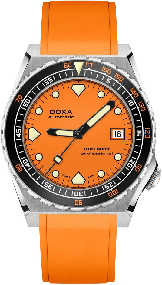 DOXA Sub 600T Professional 861.10.351.21 on Strap