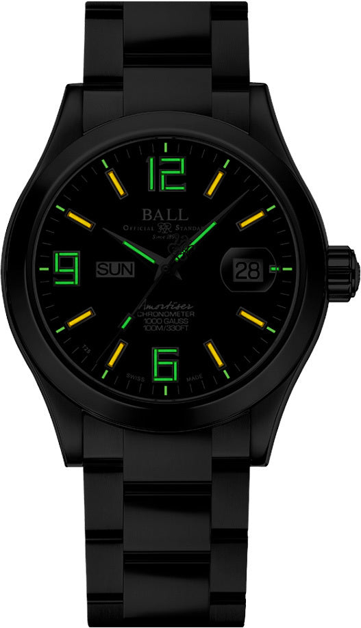 Ball NM9036C-S2CJ-BK Engineer III Pioneer II Black Dial 40mm