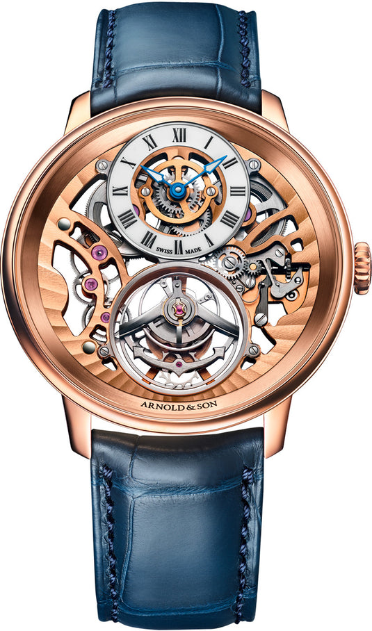 Arnold & Son Ultrathin Tourbillon Skeleton Red Gold