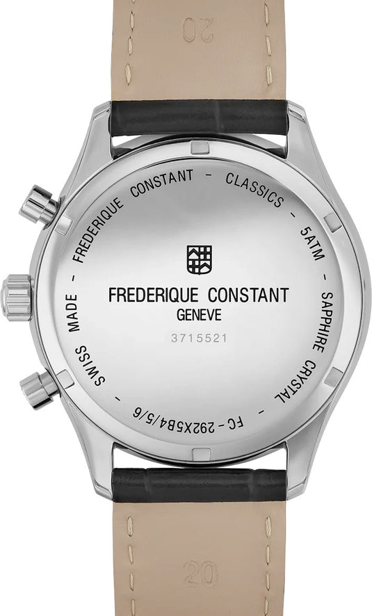 Frederique Constant FC-292MS5B6 Quartz Chronograph 40mm