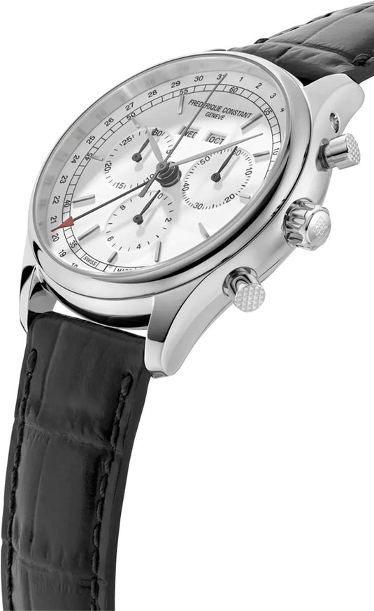 Frederique Constant FC-296SW5B6 Quartz Chronograph Triple Calendar 40mm
