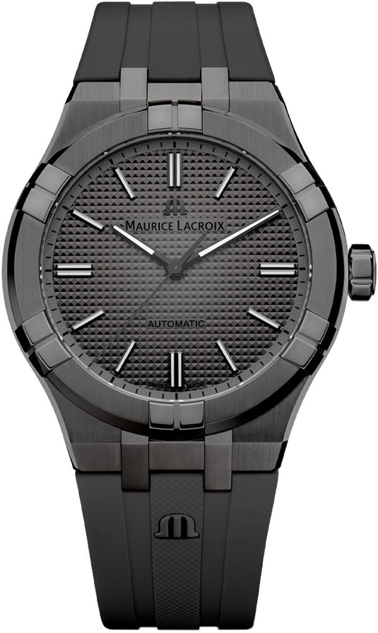 Maurice Lacroix AI6008-PVB00-330-2 Aikon Automatic 42mm Gunmetal PVD Limited Edition