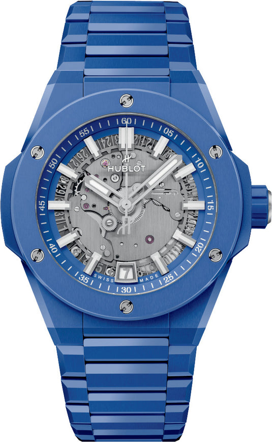 Hublot 456.EX.5129.EX Big Bang Integrated Time Only Blue Indigo Ceramic 40mm