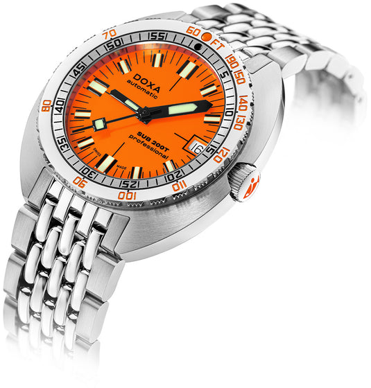 DOXA SUB 200T 804.10.351.10 Professional Iconic Dial