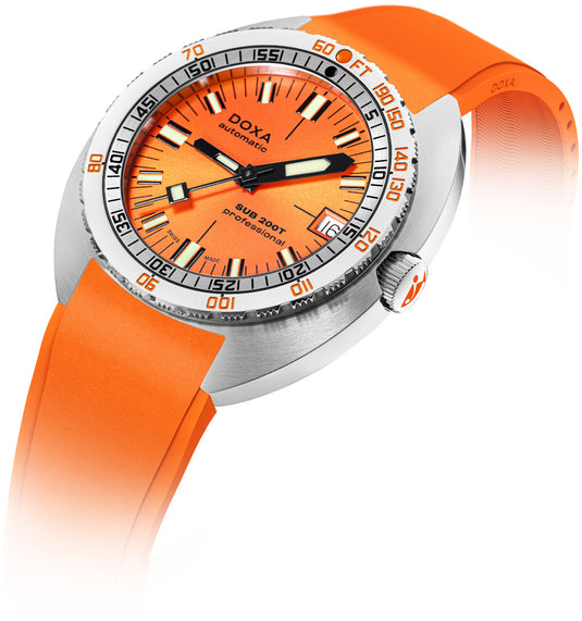 DOXA SUB 200T 804.10.351S.21 Professional Sunray Dial