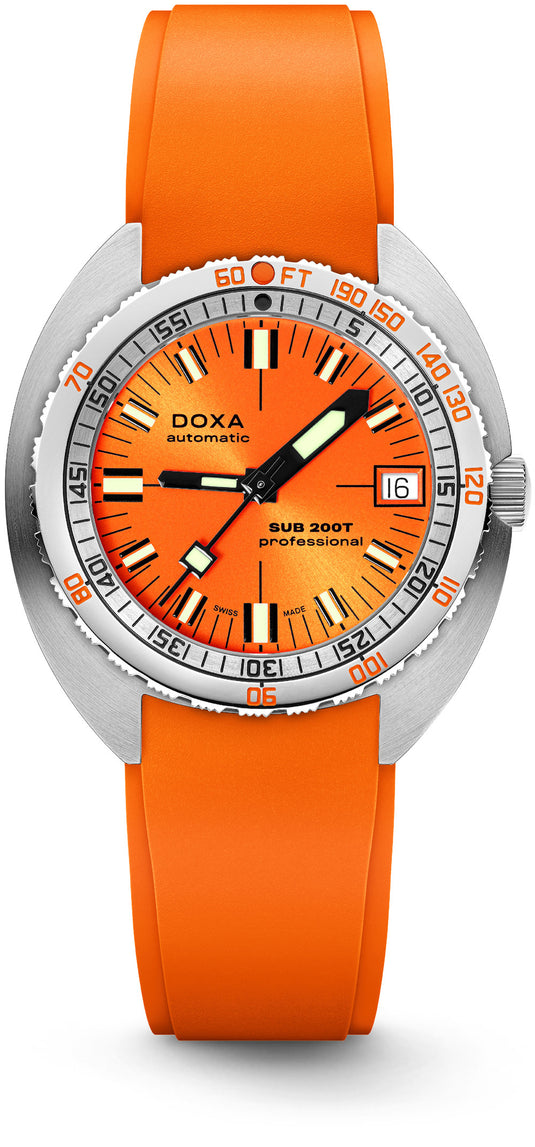 DOXA SUB 200T 804.10.351S.21 Professional Sunray Dial