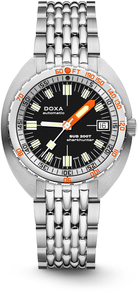 DOXA SUB 200T 804.10.101.10 Sharkhunter Iconic Dial