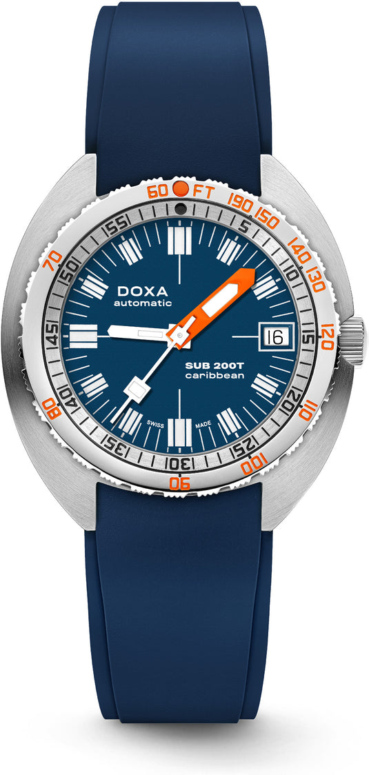DOXA SUB 200T 804.10.201.32 Caribbean Iconic Dial