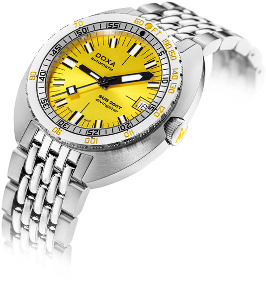 DOXA SUB 200T 804.10.361S.10 Divingstar Sunray Dial