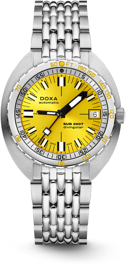 DOXA SUB 200T 804.10.361S.10 Divingstar Sunray Dial