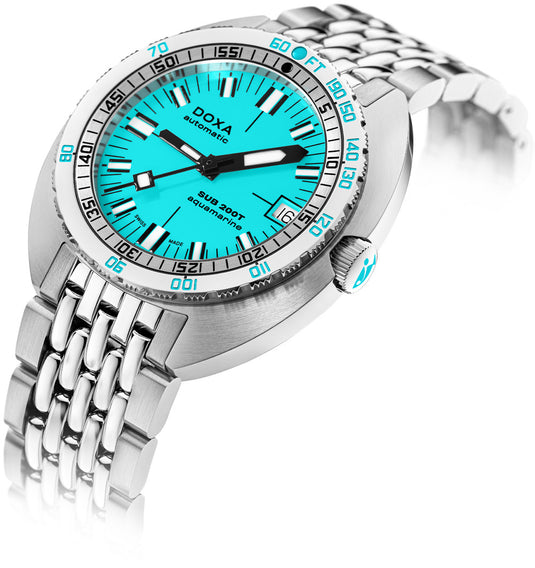DOXA SUB 200T 804.10.241.10 Aquamarine Iconic Dial