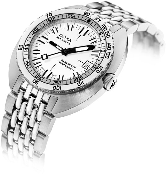 DOXA SUB 200T 804.10.011.10 Whitepearl Iconic Dial