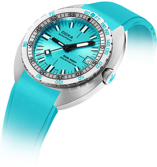 DOXA SUB 200T 804.10.241S.25 Aquamarine Sunray Dial