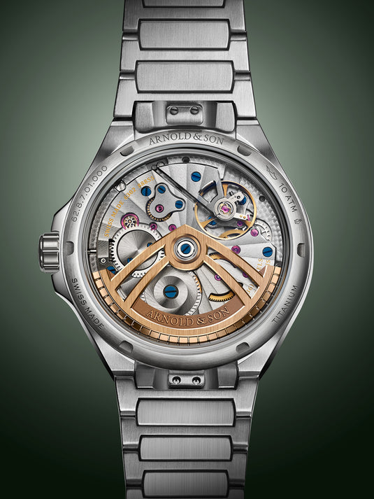 Arnold & Son Longitude Titanium Fern Green