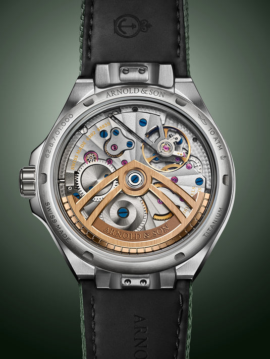 Arnold & Son Longitude Titanium Fern Green