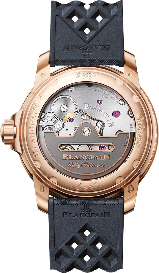Blancpain 5010 36B40 O64A Fifty Fathoms Automatic 42mm Blue Dial