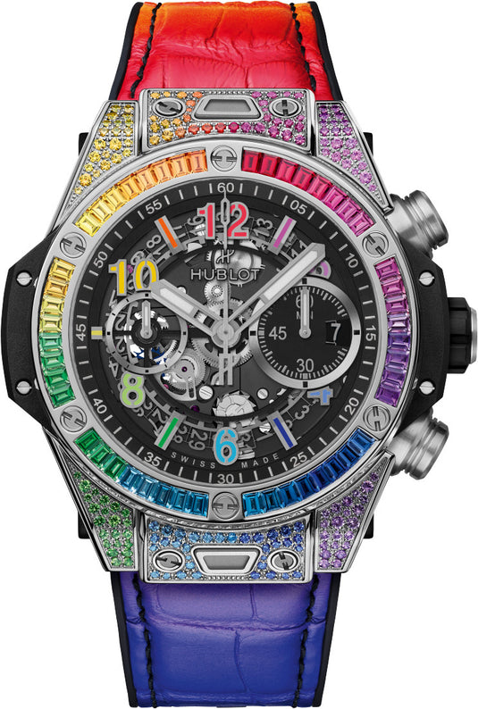 Hublot Big Bang Unico Titanium Rainbow