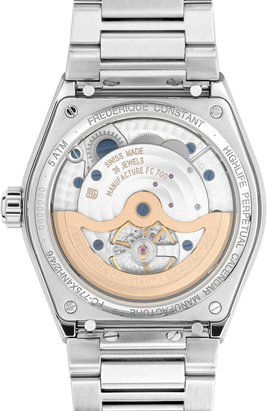 Frederique Constant Highlife Perpetual Calendar FC-775BL4NH6B Blue Dial