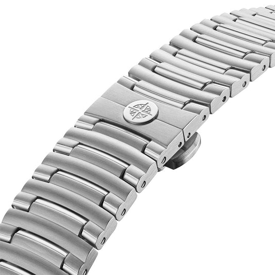 Bremont TN40-DT-SS-BK-B Terra Nova 40.5 Date Black Dial on Bracelet