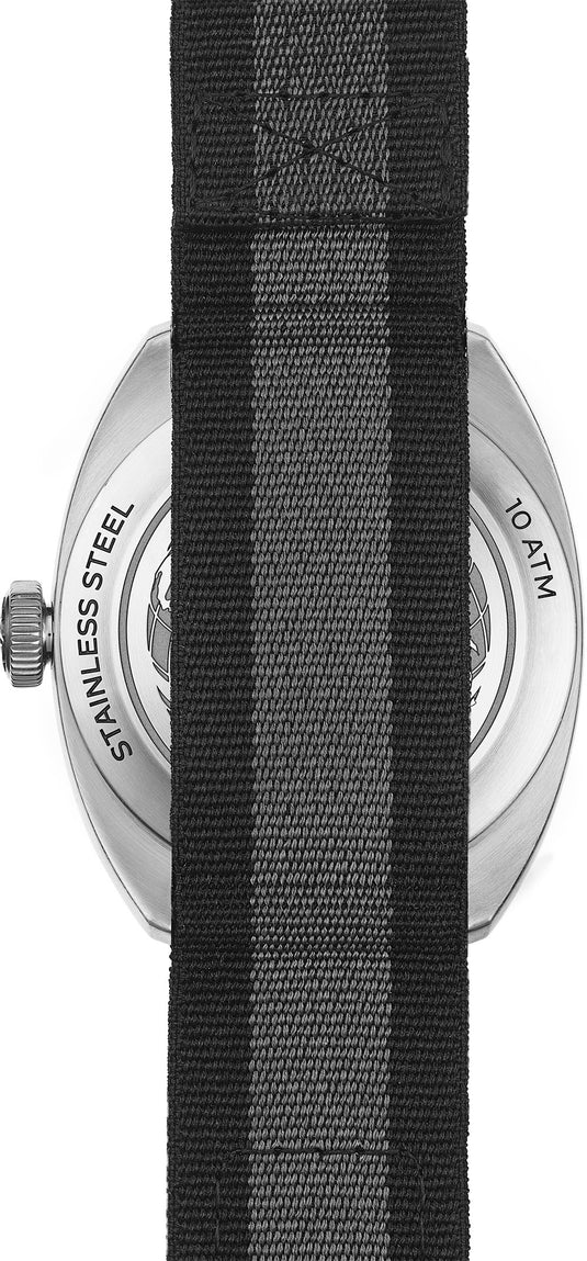 Bremont TN40-DT-SS-BK-N-S Terra Nova 40.5 Date Black Dial on Bracelet