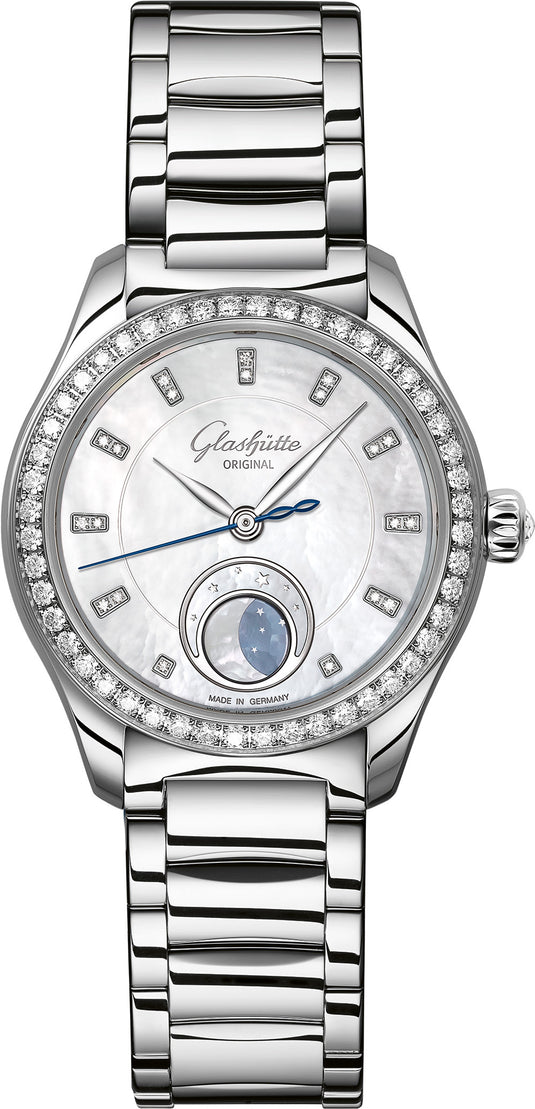 Glashütte Original Ladies Serenade Luna 1-35-14-02-12-14