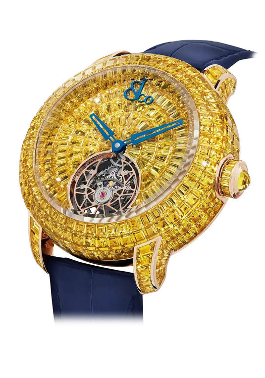 Jacob & Co. Caviar Tourbillon Yellow Sapphires