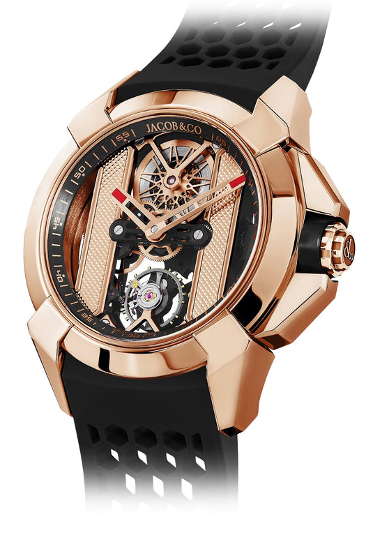 Jacob & Co. Epic X Bridges Rose Gold Black