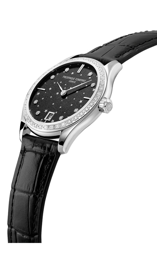 Frederique Constant FC-220BSD3BD6 Classics Quartz Lady Quartz Black Dial