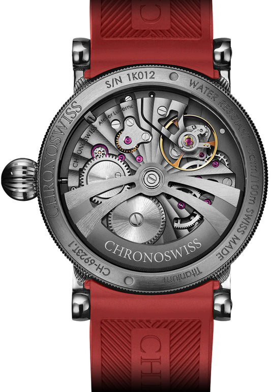 Chronoswiss ReSec Vertical Red Manufacture