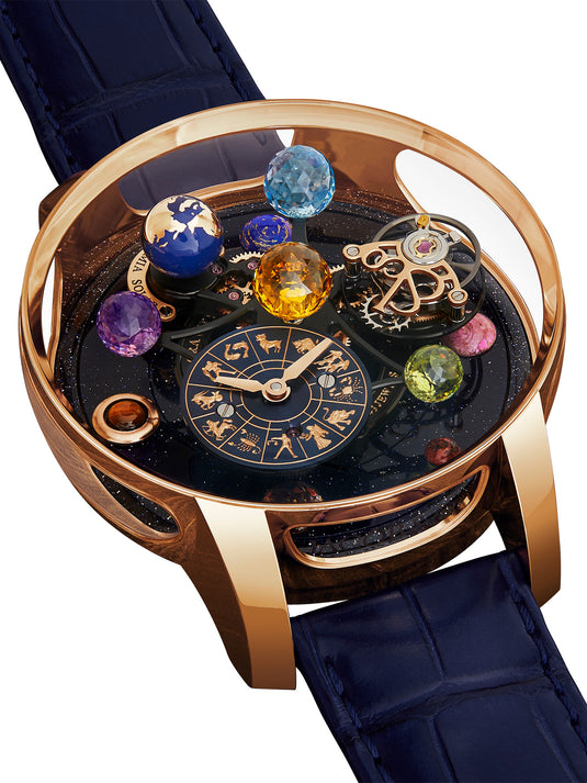 Jacob & Co. Astronomia Solar Zodiac Rose Gold Planets Zodiac