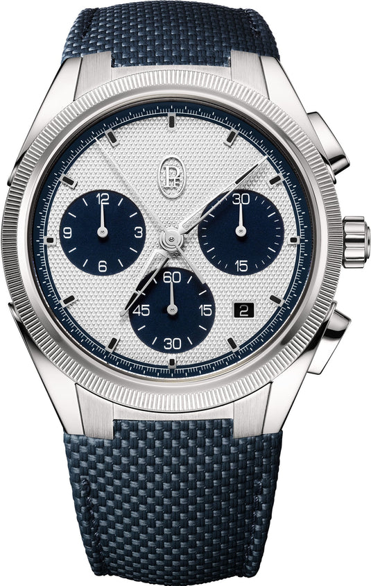 Parmigiani Fleurier PFC931-1020002-400182 Tonda PF Sport Chronograph Steel Milano Blue