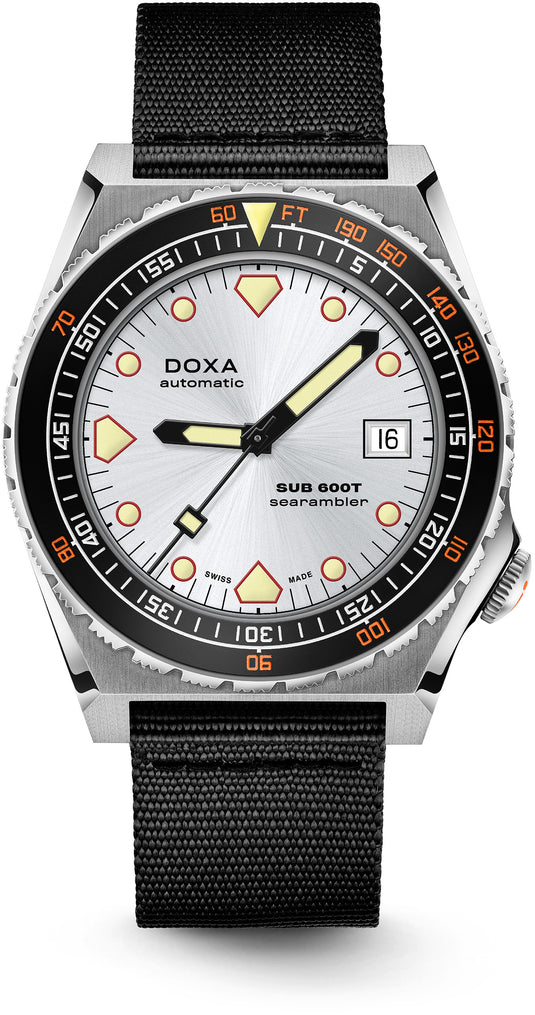 DOXA Sub 600T Searambler 861.10.021.20-N on NATO Strap