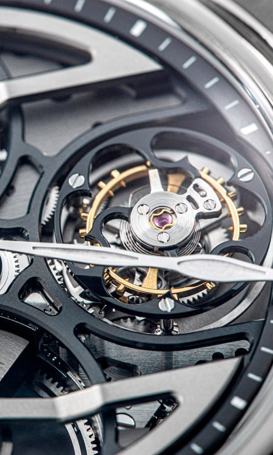 Speake-Marin 413811250 Openworked Tourbillon Titanium 38mm