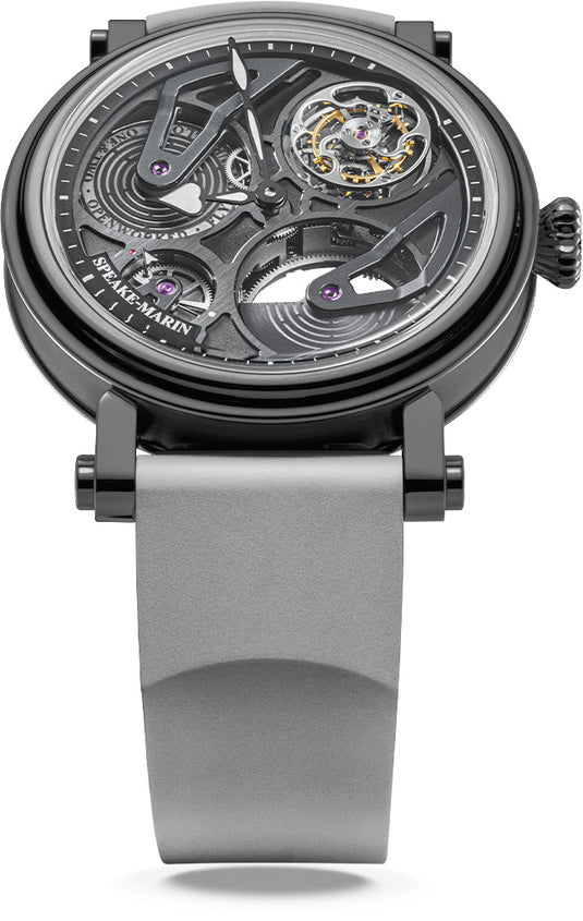 Speake-Marin 414211040 Openworked Tourbillon Black DLC 42mm