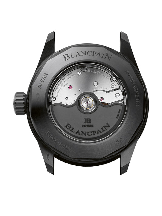 Blancpain 5054 0153 01S Bathyscaphe Quantième Complet Phases de Lune Green Dial