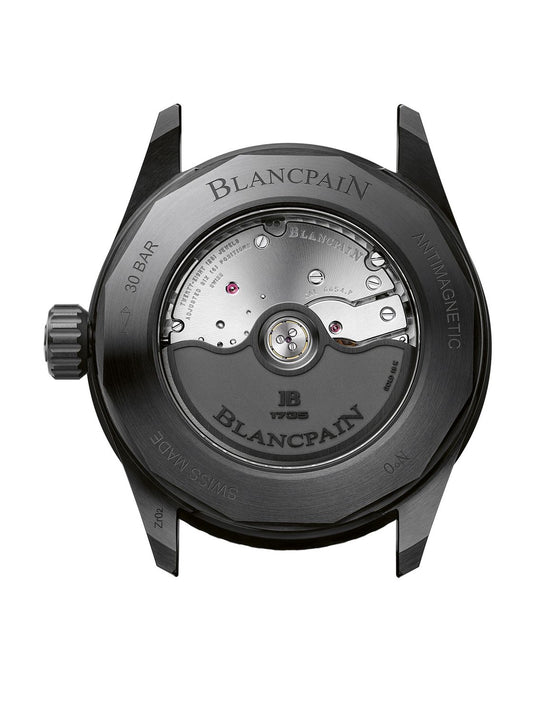 Blancpain 5054 0153 B52A Fifty Fathoms Bathyscaphe Quantieme Complet Phases de Lune Sunburst Green Dial