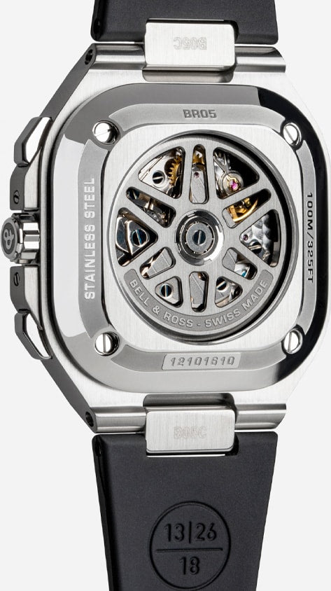 Bell & Ross BR05 Chrono Black Steel BR05C-BLC-ST/SRB