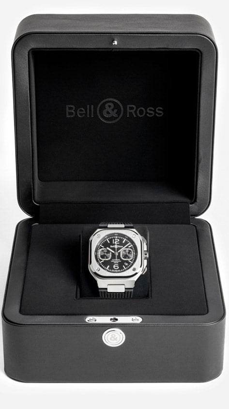 Bell & Ross BR05 Chrono Black Steel BR05C-BLC-ST/SRB