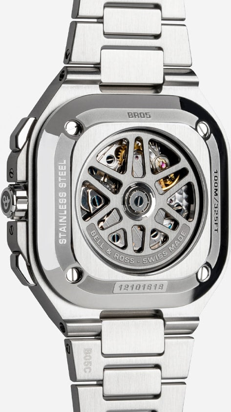 Bell & Ross BR05 Chrono Black Steel BR05C-BLC-ST/SST