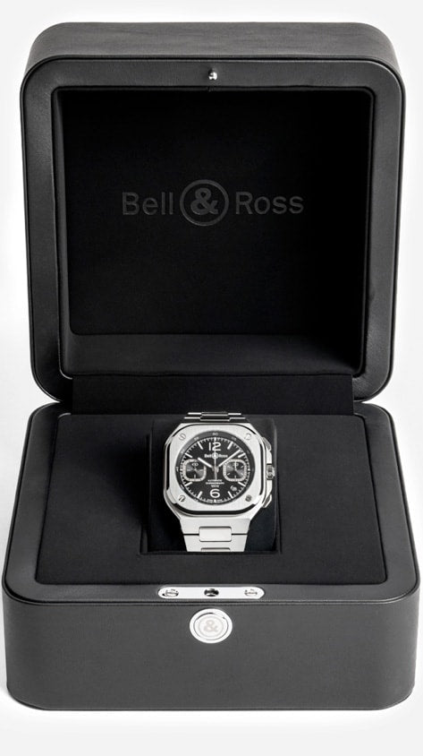 Bell & Ross BR05 Chrono Black Steel BR05C-BLC-ST/SST