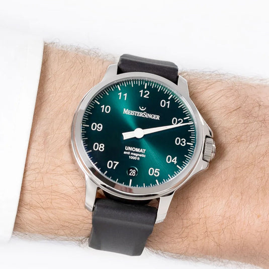 MeisterSinger UN919 Unomat Sunburst Medium Green