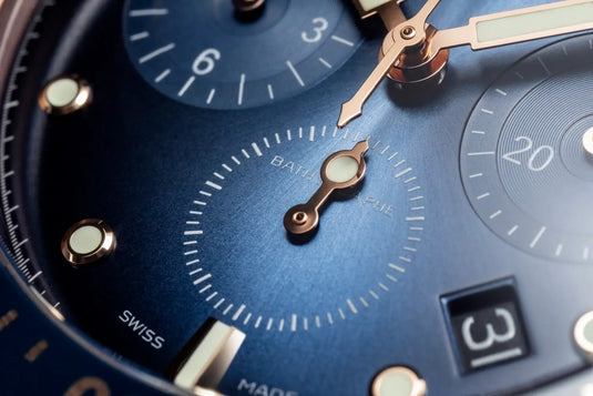 Blancpain Fifty Fathoms Bathyscaphe Chronograph Flyback Blue Dial on Bracelet