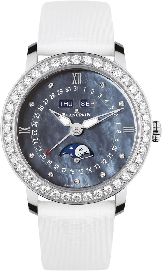 Blancpain Women Complete Calendar with Moon Phase 3663 4654L 52B